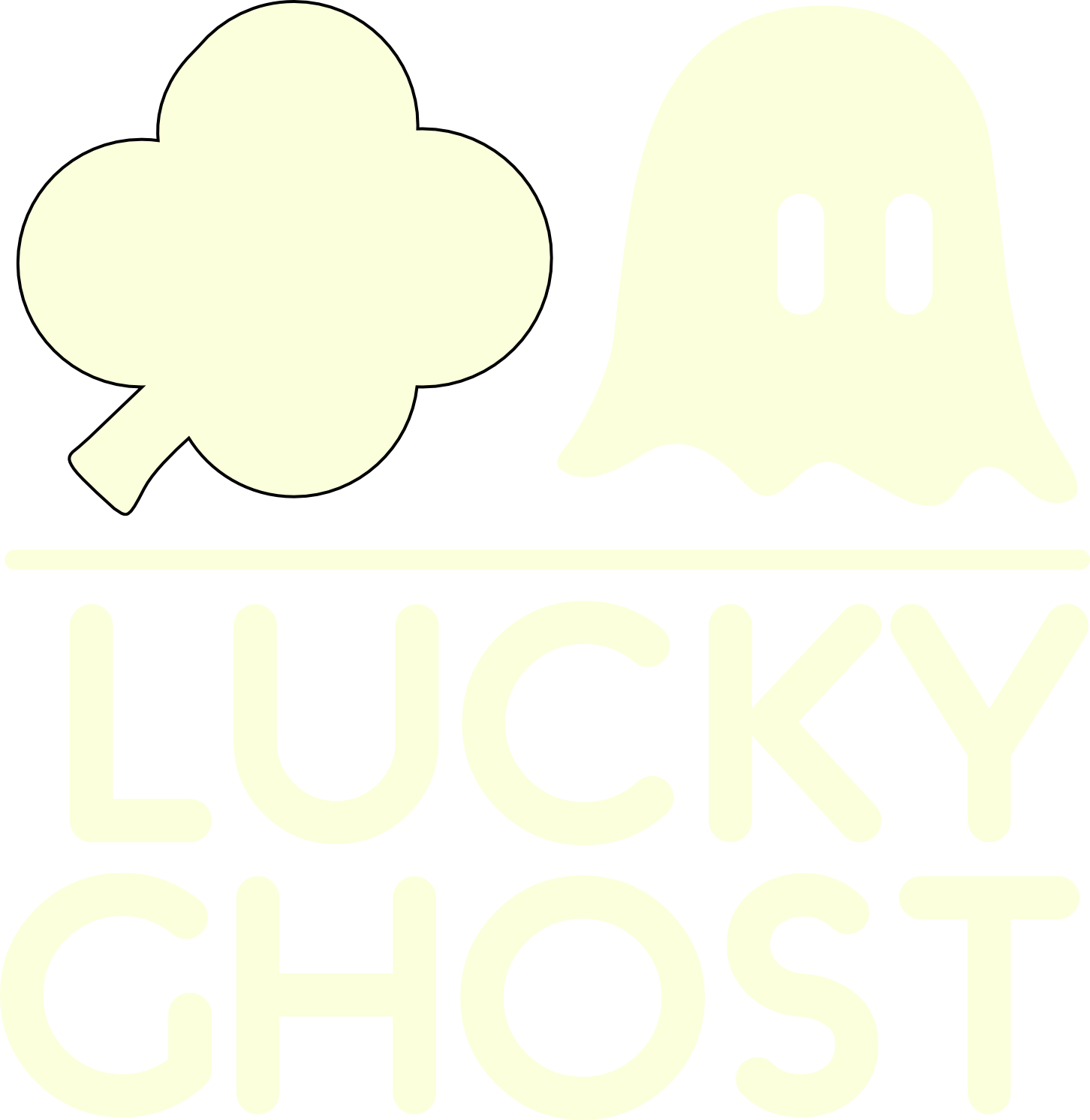 Lucky Ghost logo